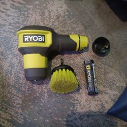 Ryobi Compact Scrubber Kit