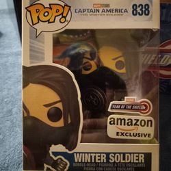 The Winter Soldier Year Of The Shield Amazon Exclusive Funko Pop #838