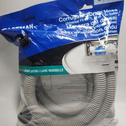 91227 Eastman Dishwasher 6' Drain Hose Fits 5/8" or 7/8