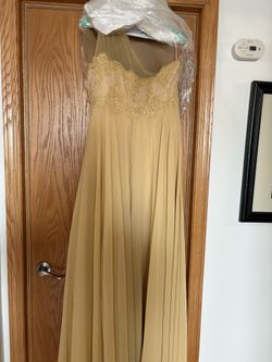 Champagne Gold Wedding Gown  !!!