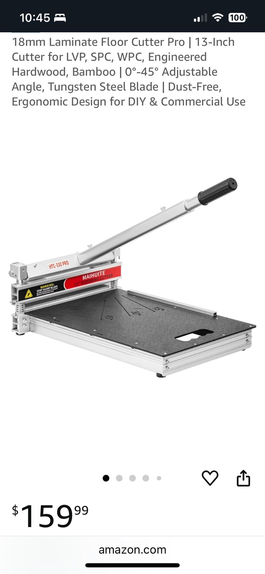 18mm Laminate Floor Cutter Pro