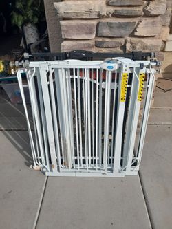 36" Tall Metal Security Gate Fences Child Pet Dog Baby Pressure Mount $25-$35 Each 4 Different Available See All Photos 