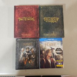 Lord Of The Rings Special Extended Dvd Edition 4 Disk Set 