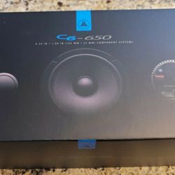 Brand New JL Audio C6 650 6.5 inch car audio component speakers with tweeters SQ