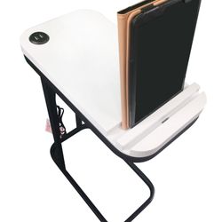 C-Table With USB Charger and Device Stand  10”W x 18”L x 24”H
