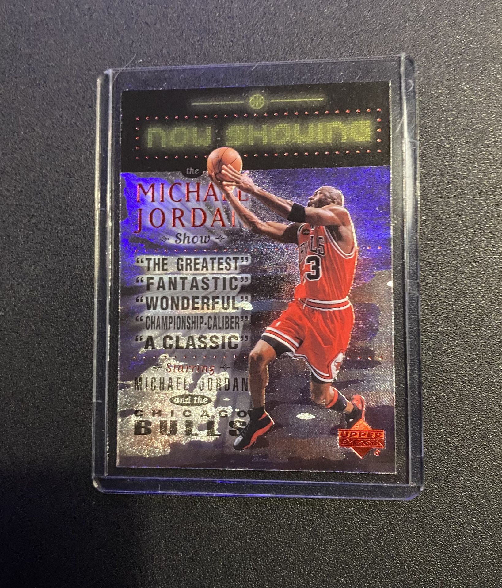 Michael Jordan Now Showing Foil