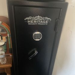 Heritage Security Gun Safe 14 Gun/ Matte Black 