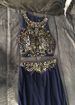 Beautiful Prom 2 Piece Long Dress