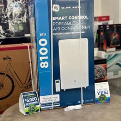 6562081 Ge 350sq Ft 8500 BTU Smart Portable Air Conditioner 