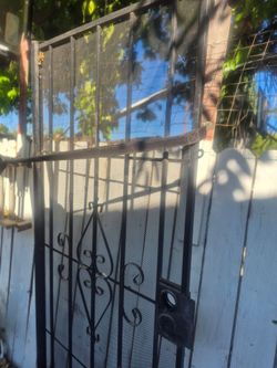 Black screen Door