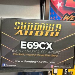Sundown audio 6x9’ door speakers