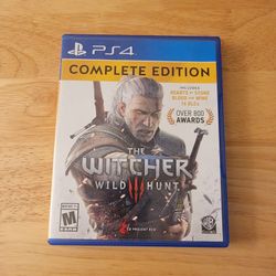 The Witcher Wild Hunt Playstation 4