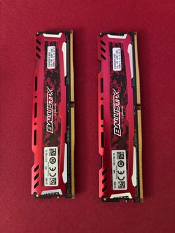 Ballistix Sport DDR4 16GB 2400MHz Ram