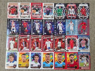 2025-26 Panini Donruss Road to FIFA World Cup Soccer Insert Lot of 28 Cards