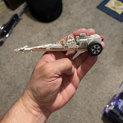 1976 Ideal Evel Knievel Precision Miniatures Dragster.  Manufacturer: Ideal Toy Company.  Era: Released in 1976 as part of a series of vintage collect