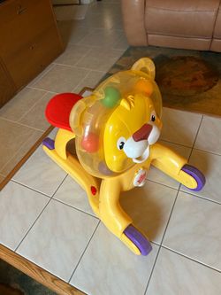 🦁 Toddler Ride-On Lion With Lights and Sound