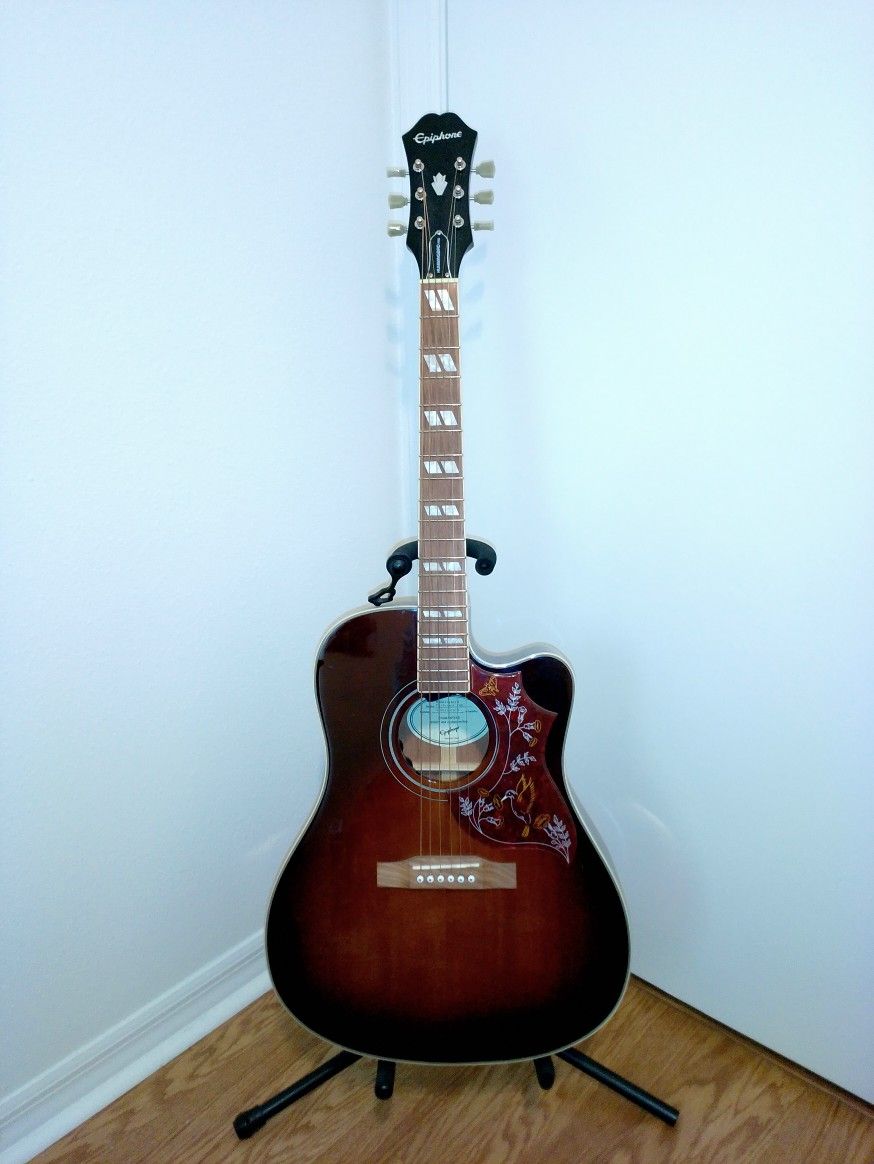 Epiphone Hummingbird Pro Tobacco Burst