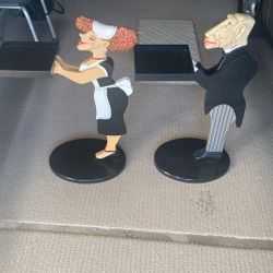 The Bombay Company Millie The Maid And James The Butler Tray Stands