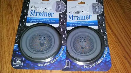 Silicone Sink Strainer* New* Stainless Steel*.