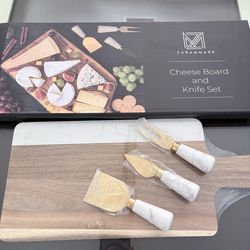 Zarammark - Cheese Board and Knife Set