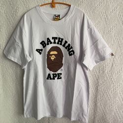 Bape BAPE White College Tee
