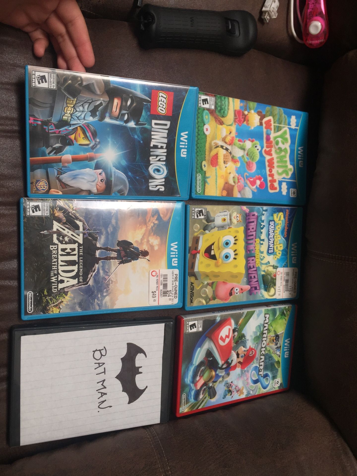 Nintendo WII U well taken care of