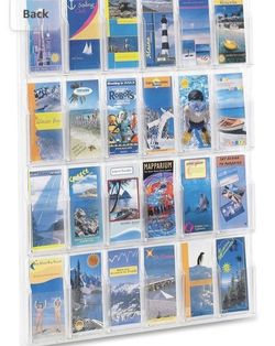 Safco Products Reveal 24 Pamphlets Display