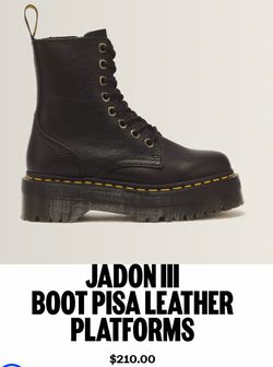 BRAND NEW Dr. Martens Jadon III Platform Boots – Size 9