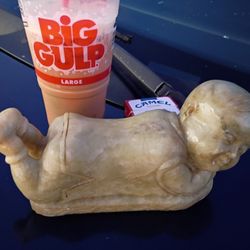 white Jade statue from the early 19th century 