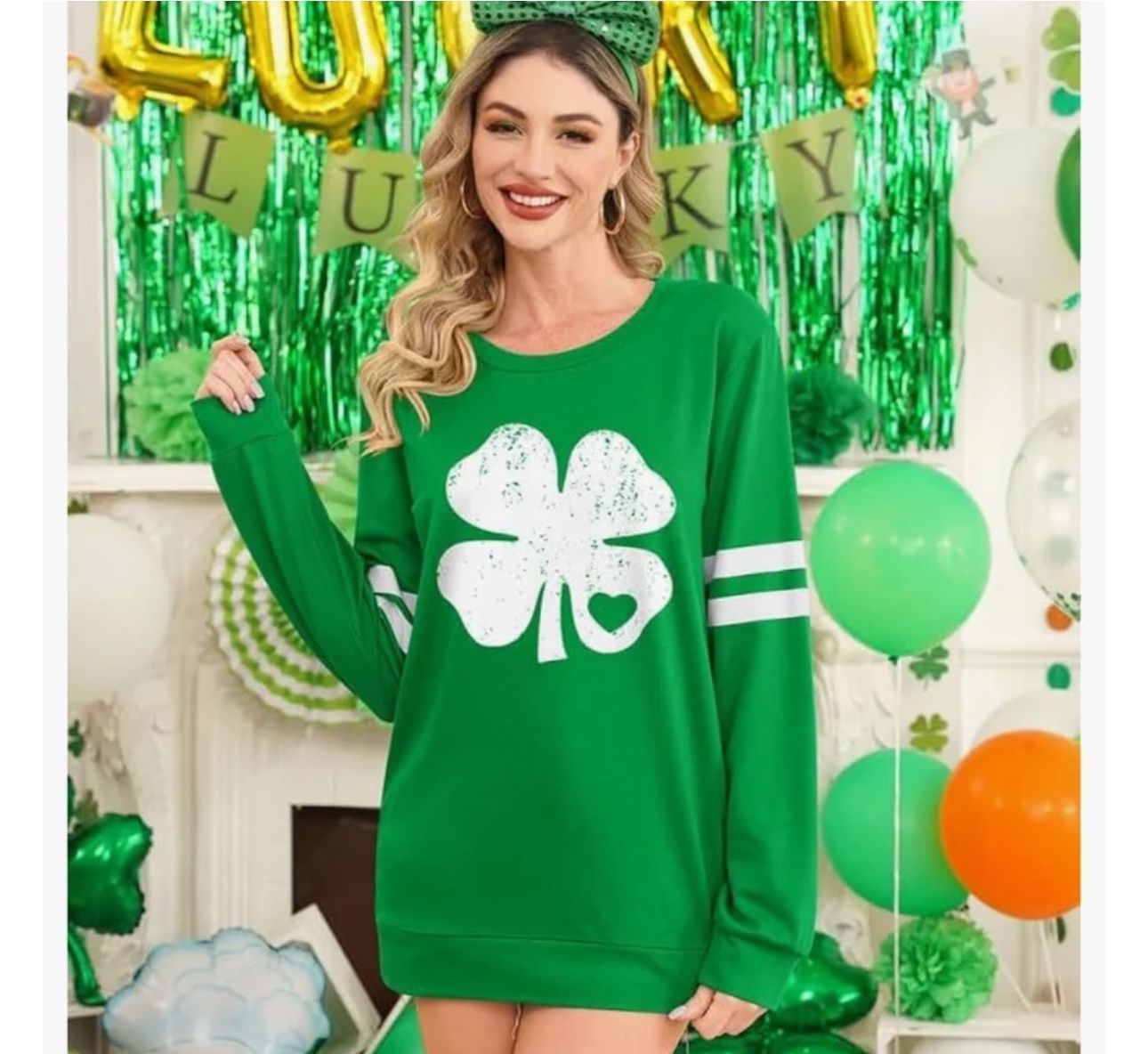 Women’s St. Patrick Day Sweatshirt 