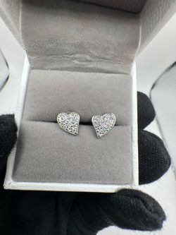 S925 silver moissanite earrings VVS1 GRA certified