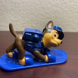 Paw Patrol Rescue Racer Paw Patrol Chase Snow Pup Figure & Board