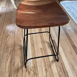 Counter Height Wooden Barstools 4 Stools