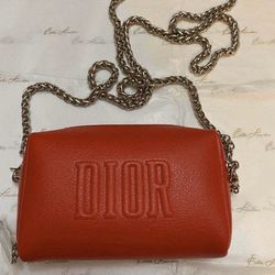 Dior pouch to cross body bag