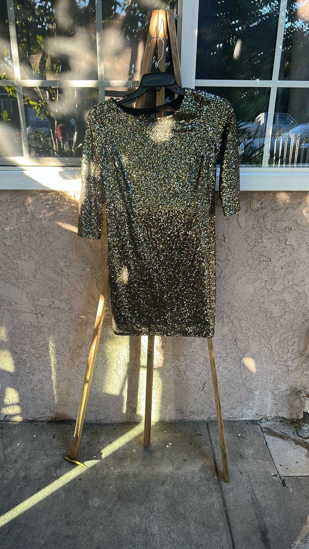 Women’s Gold Dress