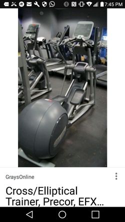 Elliptical precor 576i