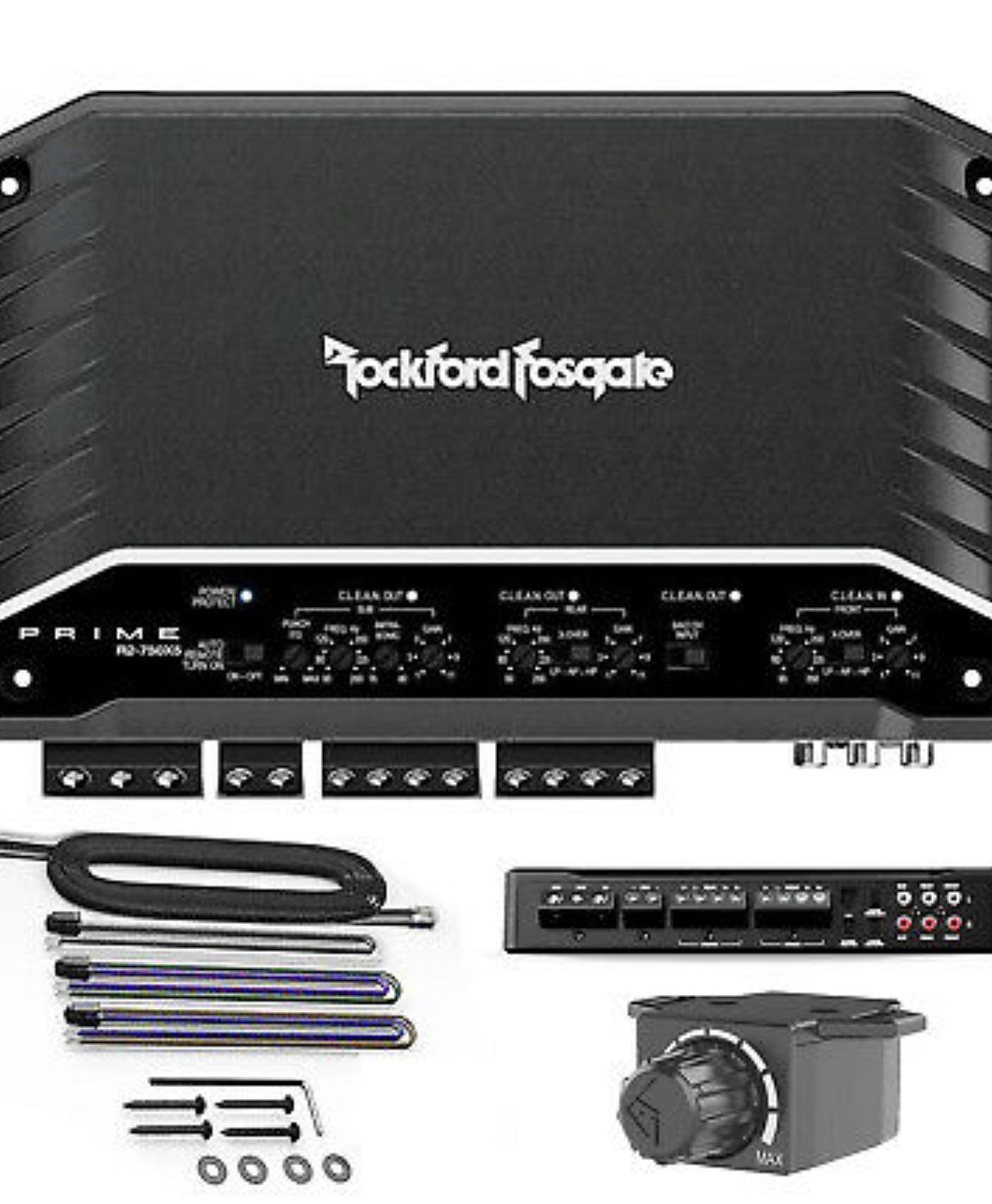 Rockford Fosgate R2-750X5 Prime 750 Watt Full Range 5-Ch Power Amplifier Class D