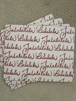 -NEW-Pottery Barn 4pc. Corked Back Placement Set! (Sold Out In Stores)