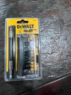 Dewalt Bits Tips & Holder Set