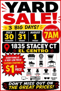 yard sale