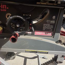 Table saw Craftsman