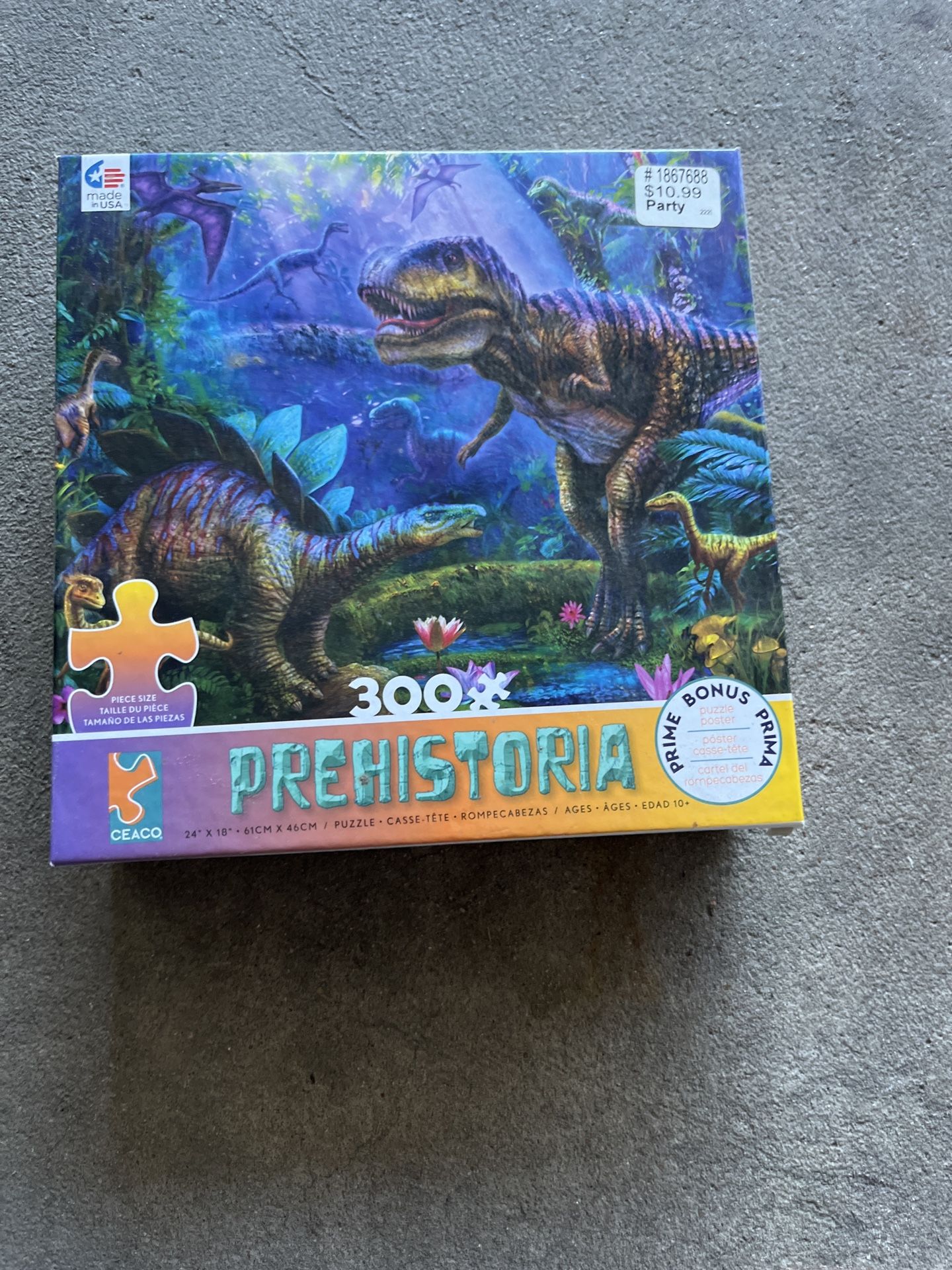 Dinosaur Puzzle 300 Piece