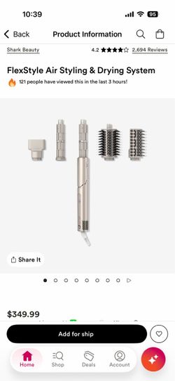 Shark flex style styling system
