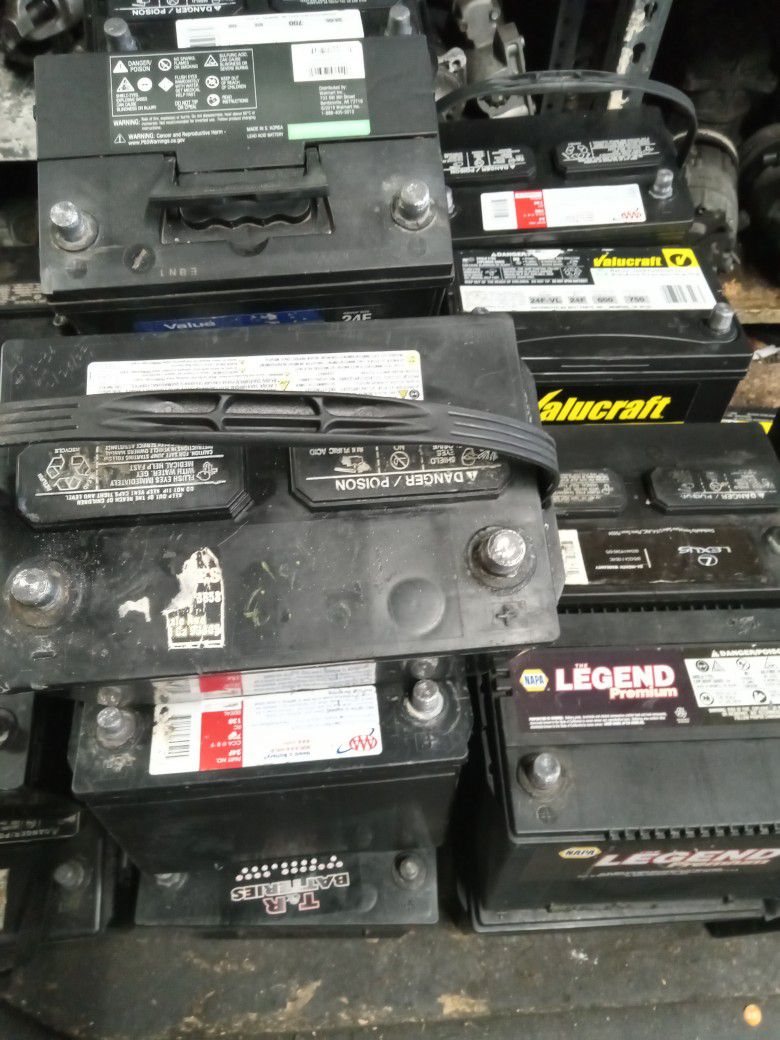 Used Batteries 