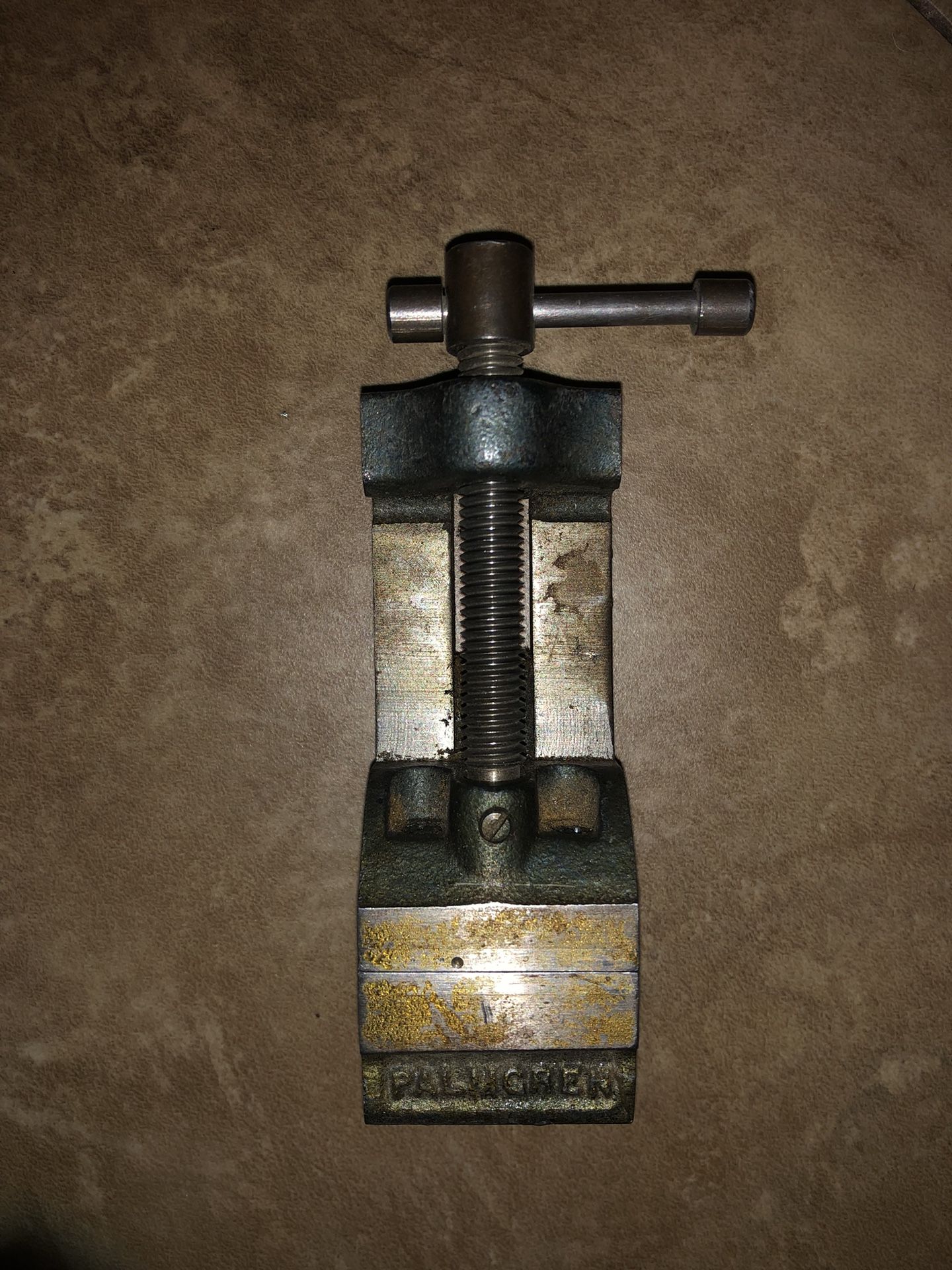 j) Vintage PALMGREN Drill Press Vise Gunsmith, Jeweler, Machinist