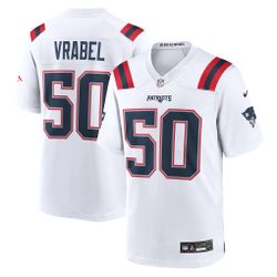 New England Patriots Drake Maye Tom Brady Vrabel Nike Stitched Jerseys $65 Or 2/120 