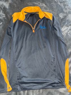 UCLA Quarter-Zip Pullover Size Small