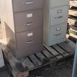 ART METAL VINTAGE FILE CABINETS