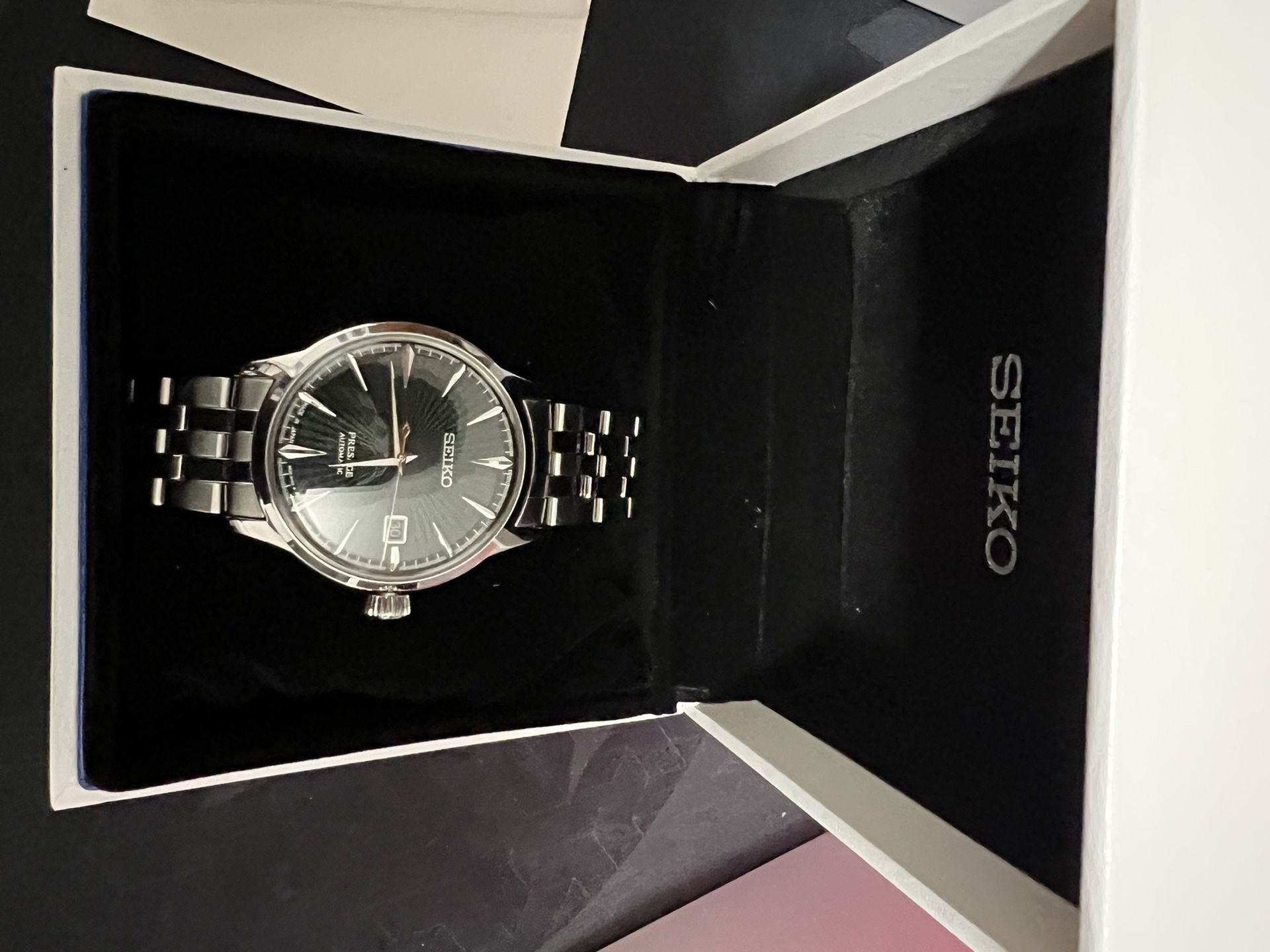 Automatic Presage Stainless Steel Bracelet Watch 40mm