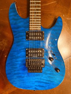 Laguna Comfort carved custom design electric guitar